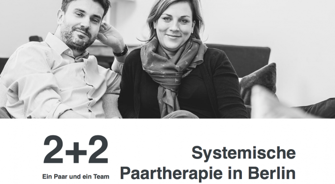 Paarberatung im Team - Therapeutenteam Dörte van Benthem Favre und Ferdinand Krieg, Berlin. Screenshot.